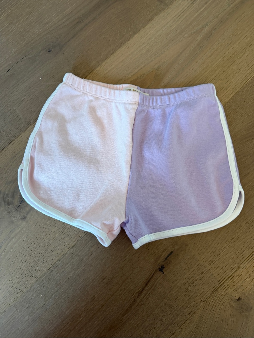 The Beaufort Bonnet Company Pink & Lilac Kids Athletic Shorts